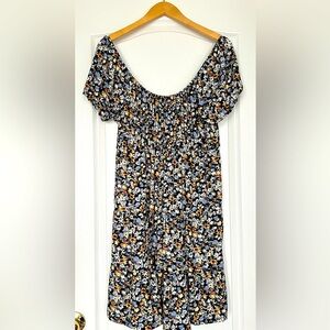 Hollister Puff Sleeve Mini Dress